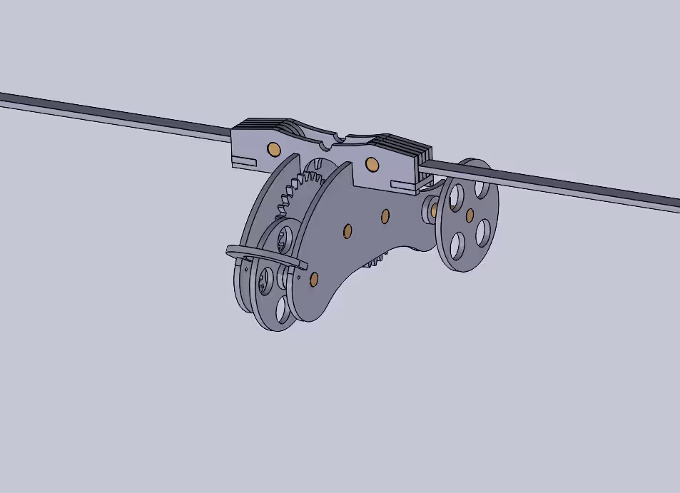 CAD screenshot of car project